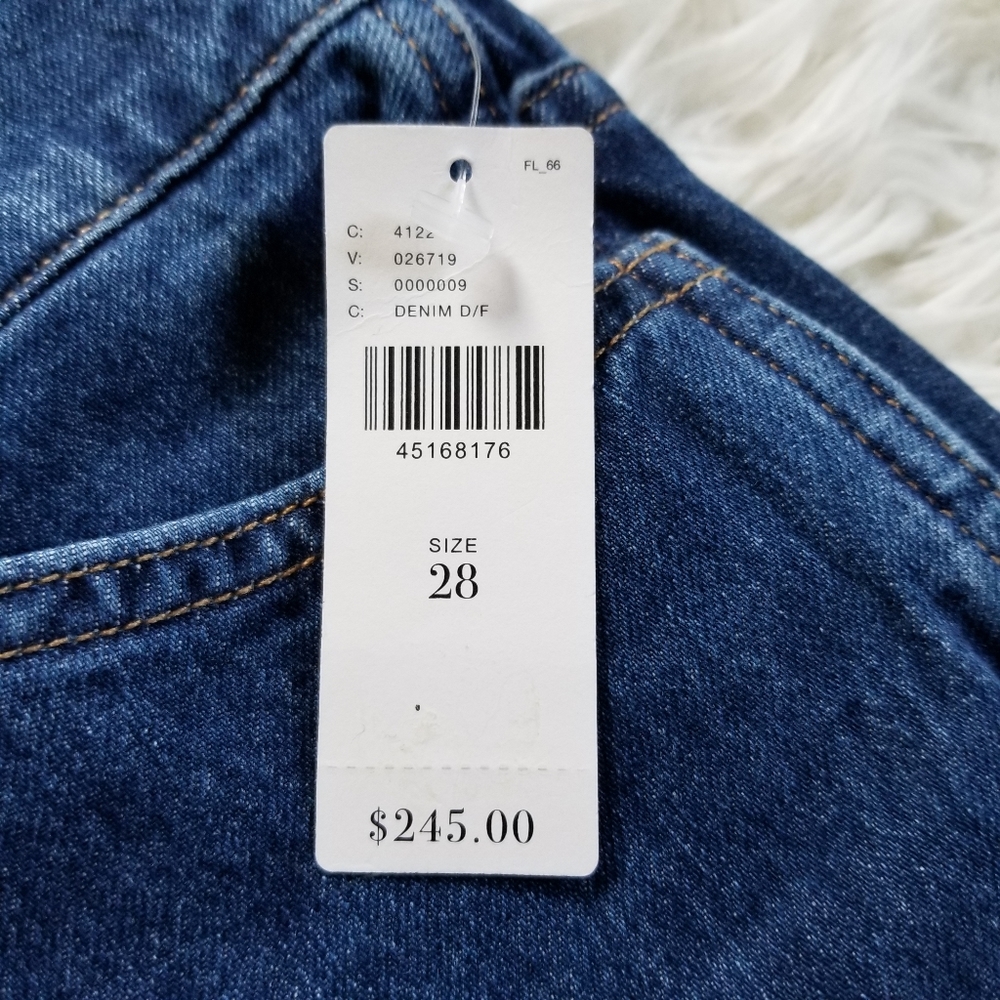 NWT Anthropologie Mih Cult Straight Raw Hem Jean - Picture 6 of 12